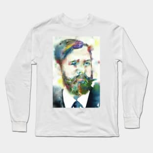 SIGMUND FREUD - watercolor portrait.5 Long Sleeve T-Shirt